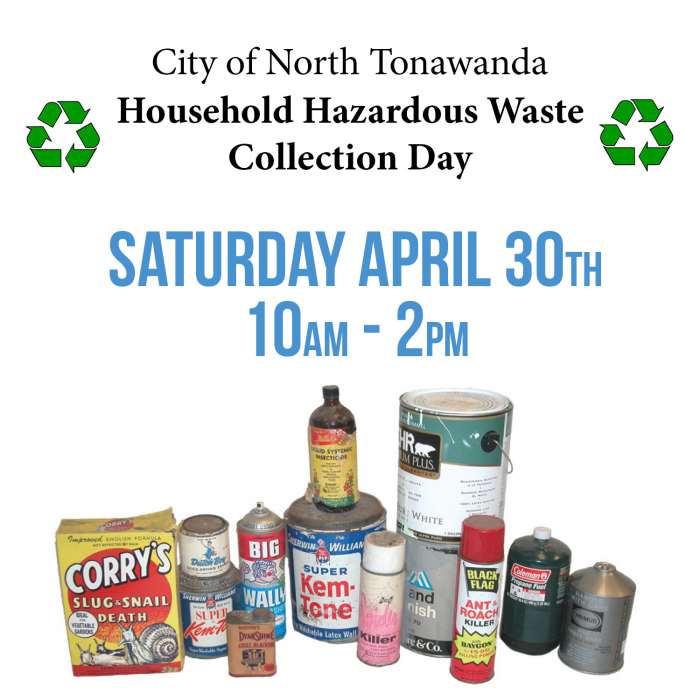 Niagara County HHW Collection Event Calendar Hazman