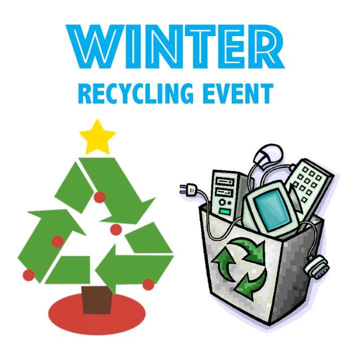 Town of Newstead & Village of Akron Winter Recycling Event