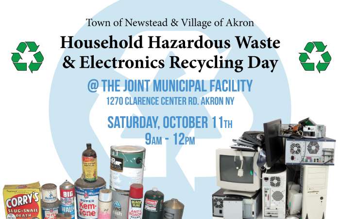 Village of Akron & Town of Newstead HHW Collection Event